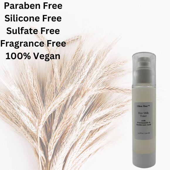 Rice Milk Toner with Niacinamide & Hyaluronic Acid for Face, Alcohol-Free, - Picture 2 of 6